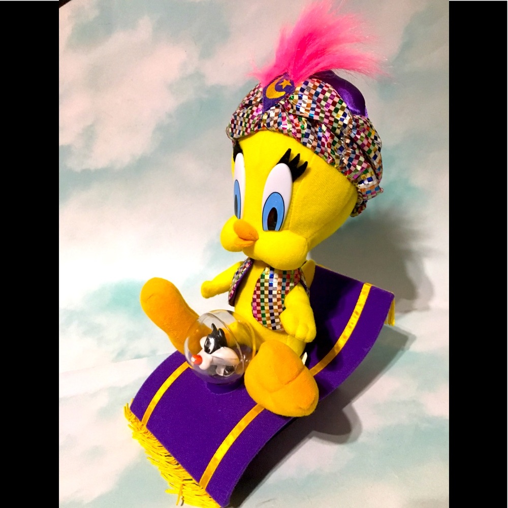 TWEETY BIRD & SYLVESTER VTG 90s Magic Carpet Works